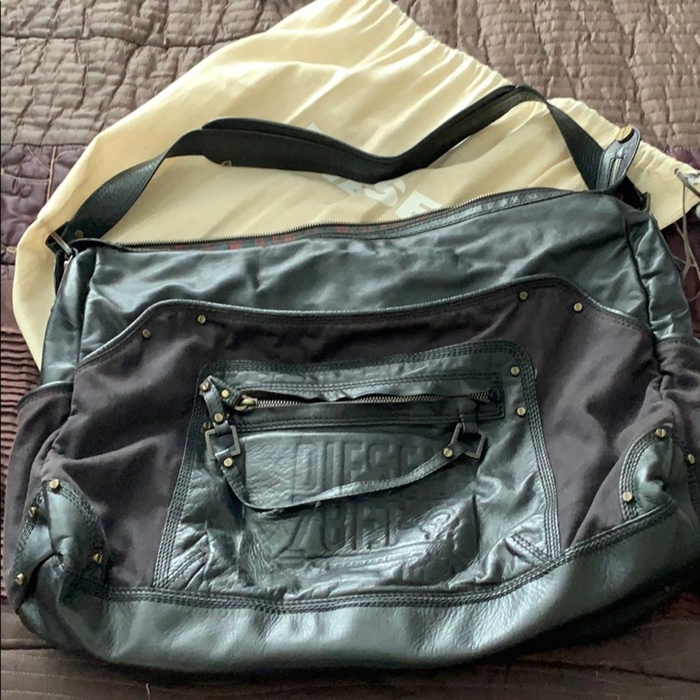 Diesel Black Shoulder Bag